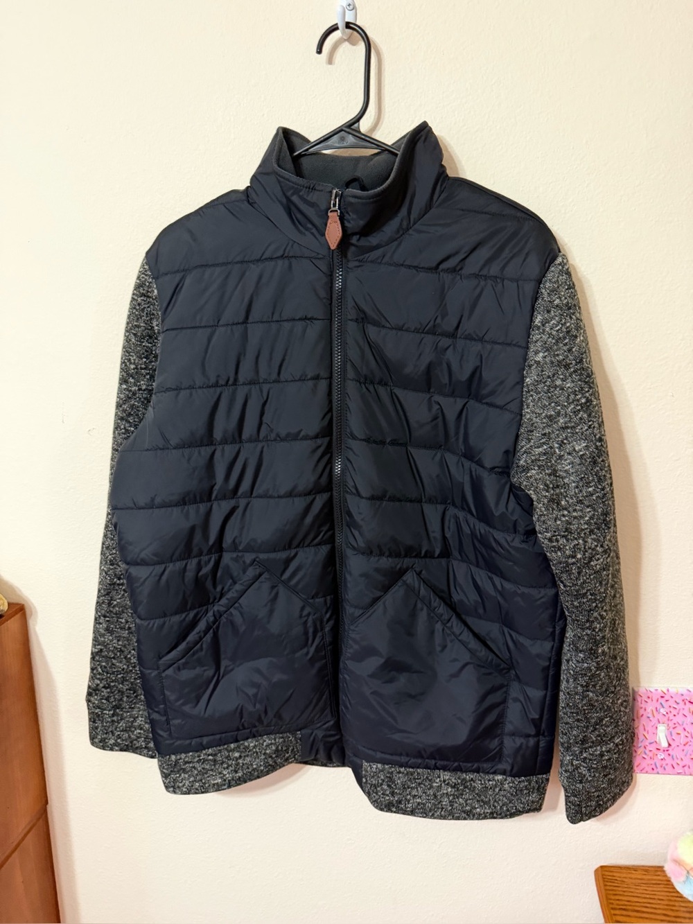 Knoss Evoke Hybrid Sweater puffer Coat size M
